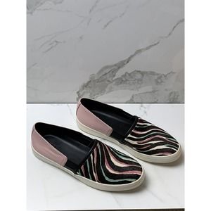 LOGO SIZE 8M Slip On Flats